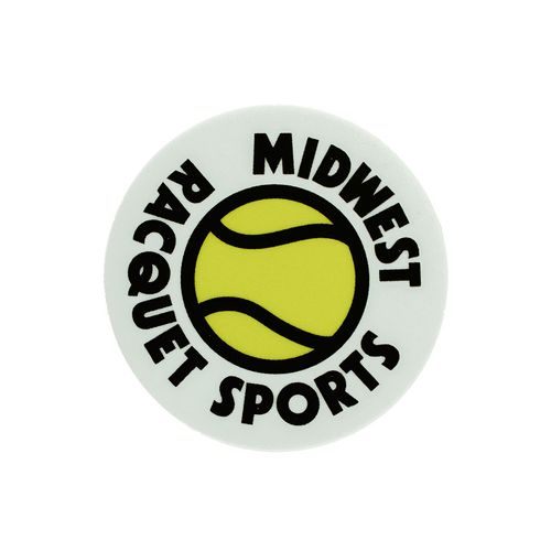 Midwest Racquet Sports Sticker Black/White/Yellow MWSSTICKERimage