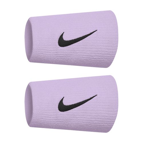 Nike Tennis Premier Doublewide Wristbands 2PK Violet Mist/Black N0002466 566OSimage