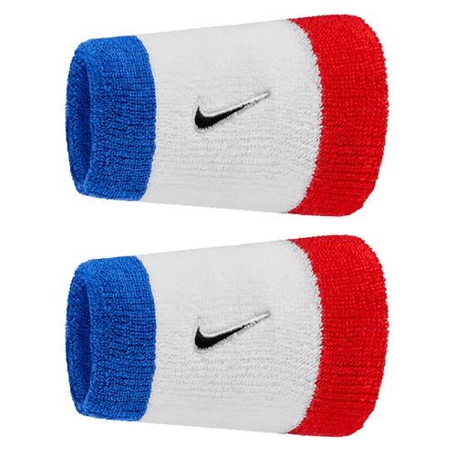 Nike Classic Doublewide Wristbands 2pk Game Royal/University Red/Black N1012406 467OSimage