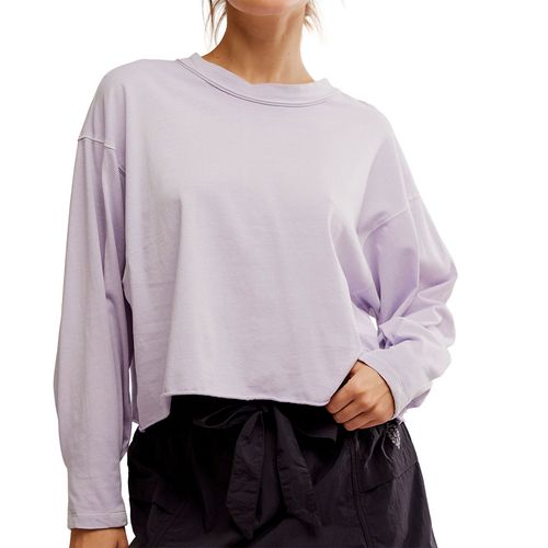FP Movement Inspire Long Sleeve Top Womens Lavender Glaze OB2151678 5669
image