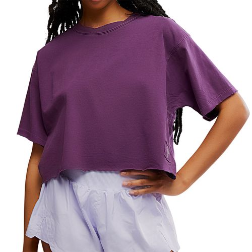 FP Movement Inspire Short Sleeve Tee Womens Black Cherry OB2151720 5031image