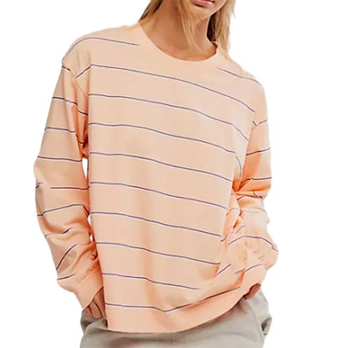 FP Movement Printed Hustle Layer Womens Stripe Peach OB2192453 8825image