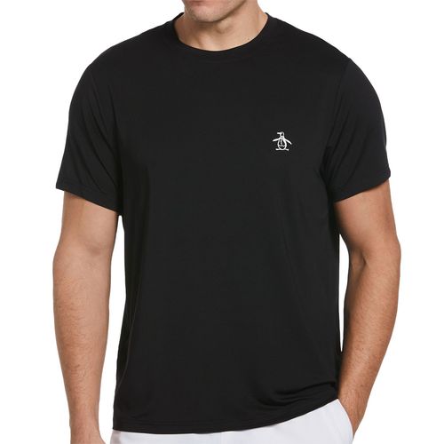 Penguin Solid Performance Crew Mens Caviar OGKSB0N5 001image