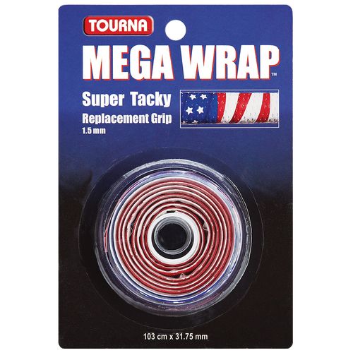 Tourna Pickleball Maga Wrap Overgrip US Flag Red/Wht/Blu P MW US
image