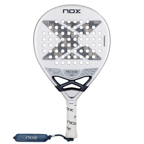 Nox AT10 Genius Xtreme Lite 12K Alum Padel Racket White/Grey PATGXL1226image