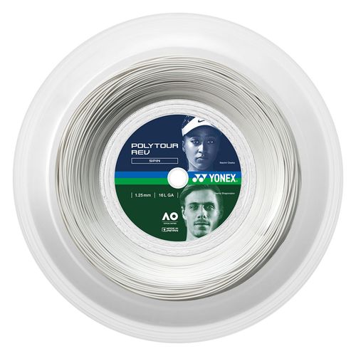 Yonex Poly Tour Rev 125 16L White Tennis String REEL
image