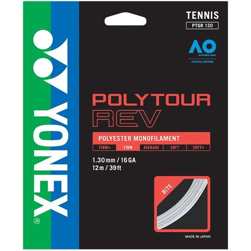 Yonex Poly Tour Rev 130 16G Tennis String - White
image