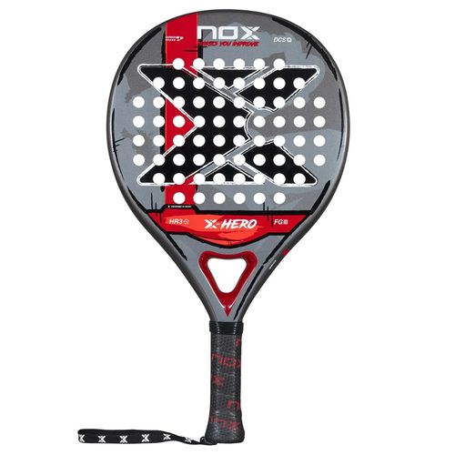Nox X-Hero Red Padel Racket Grey/Red PXHEROREimage