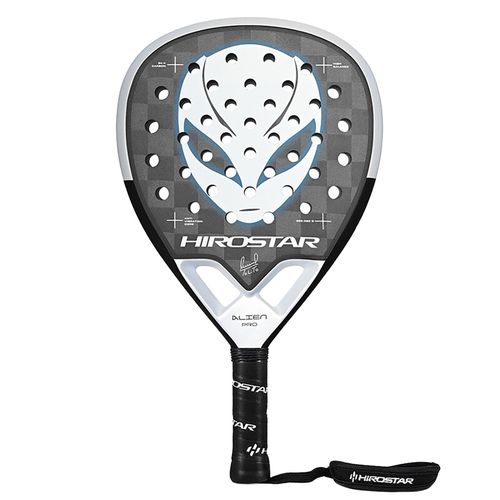 Hirostar Padel Alien Pro Tolito Aguirre 2025 Padel Racket White/Black/Silver YPADS6-WHTimage