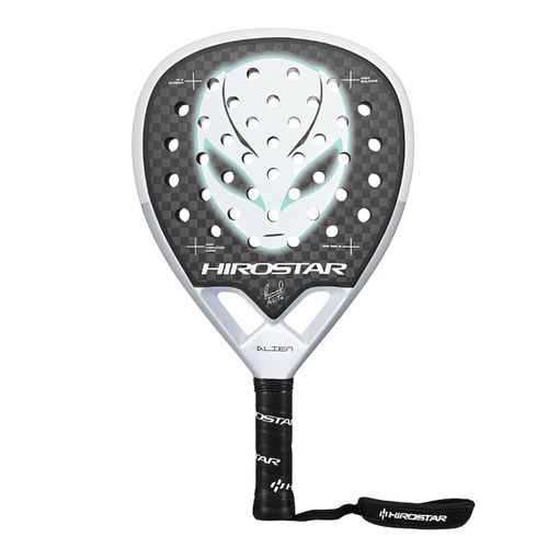 Hirostar Padel Alien 2025 Padel Racket White/Black/Silver YPADS7-SILimage
