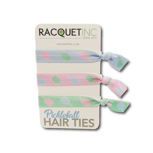 Racquet Inc Tennis/Pickleball Hair Tie - Red/White/Greenimage