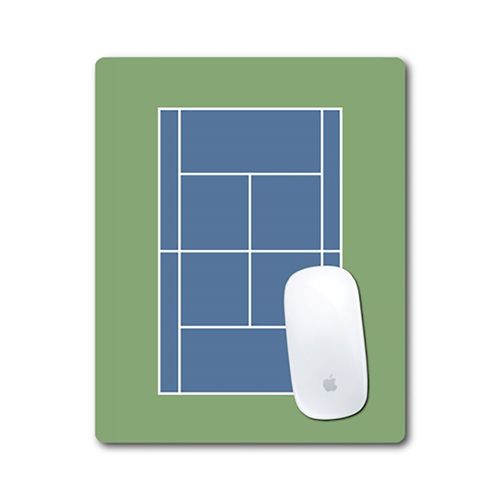 Racquet Inc Tennis Mouse Pad - Navy/Green/Blueimage