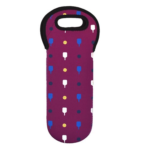 Racquet Inc Pickleball Wine Tote Plum RITG252image