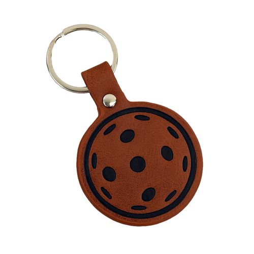 Racquet Inc Pickleball Leather Keychain RITG171image