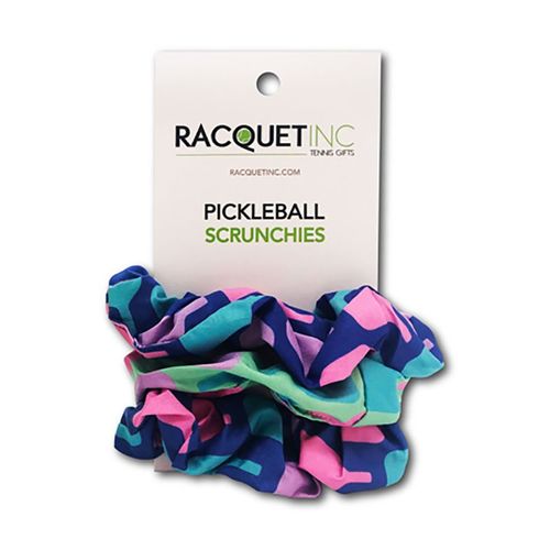 Racquet Inc Pickleball Scrunchies - Purple/Greenimage