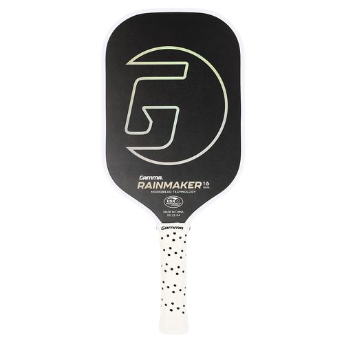 Gamma Microbead Rainmaker 16 Pickleball Paddle Black RRM1612ûimage