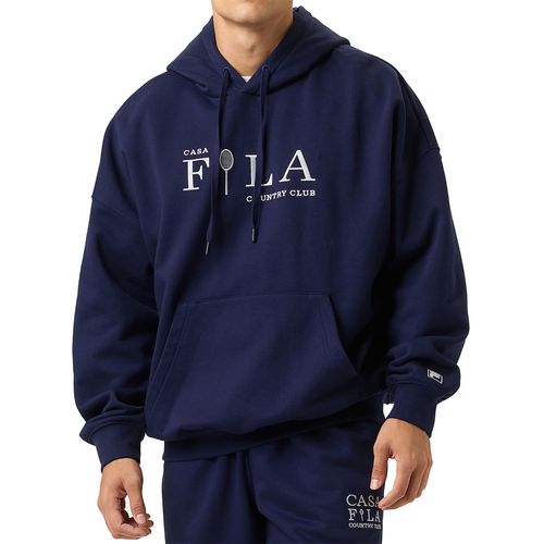 Fila Country Club Hoodie Mens Fila Navy RU431114 400image