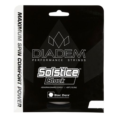 Diadem Solstice 16L (1.25mm) Tennis String Black SOLBLK 16L BL
image