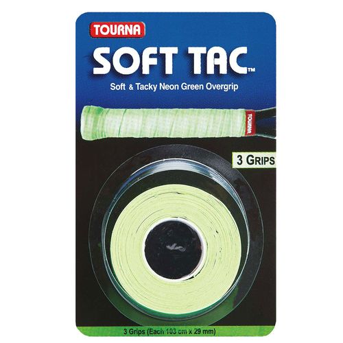 Tourna Soft Tac Overgrip 3pk Neon GreenûSTT NGimage