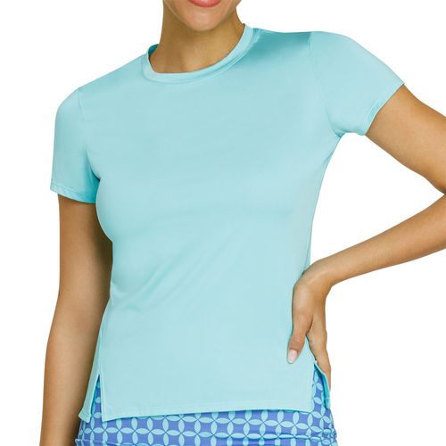 Tail Celestial Daydream Hawthorne Short Sleeve Top Womens Aqua Sky TB3176 2908image