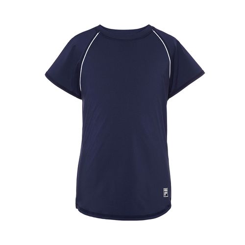 Fila Essentials Girls Short Sleeve Top Fila Navy/White TG31D836 412
image