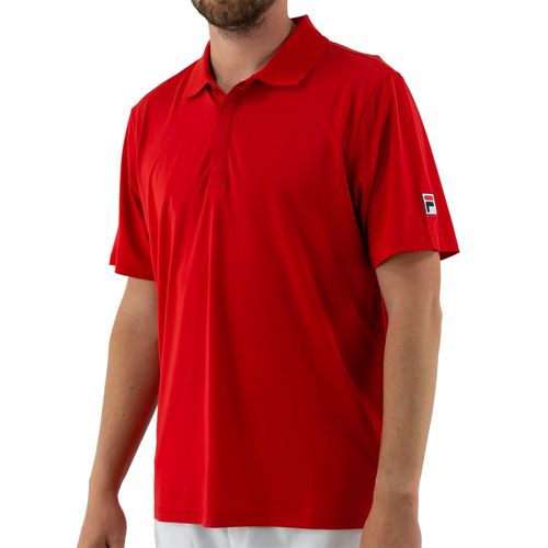 Fila Essentials Short Sleeve Polo Mens Fila Red TM31D340 622
image