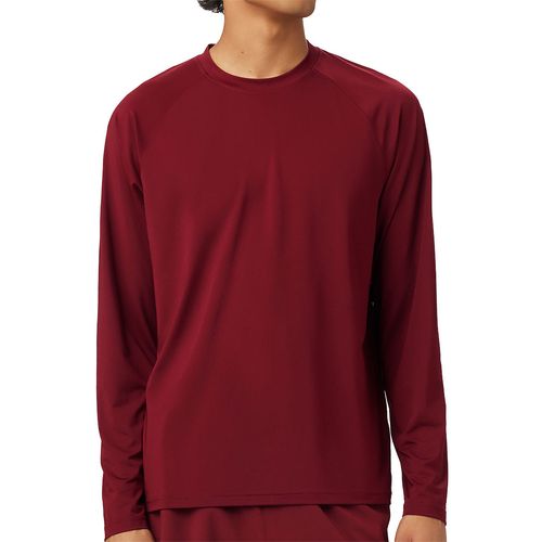 Fila Essentials UV Blocker Long Sleeve Mens Cabernet TM33E588 600image