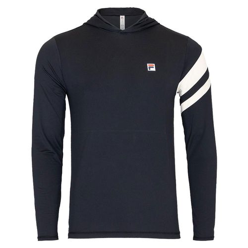 Fila Essentials Long Sleeve Hoodie Mens Black/Angora TM411159 978
image