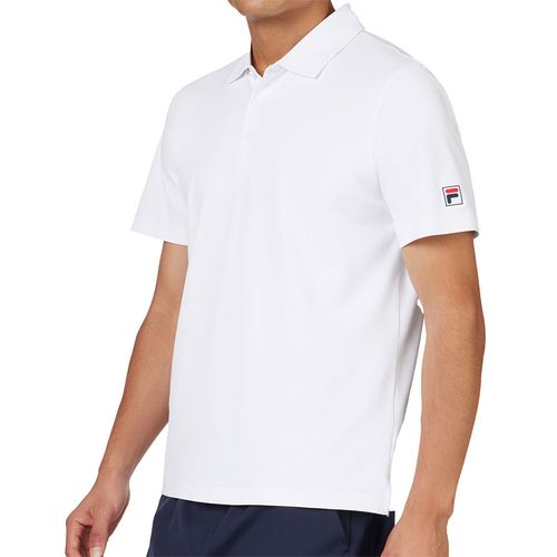 Fila Match Point Polo - White | Midwest Racquet Sports