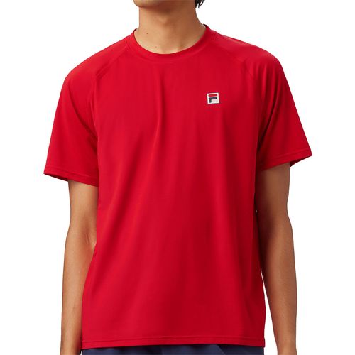 Fila Essentials Short Sleeve Crewneck Mens Fila Red TM431114 622
image