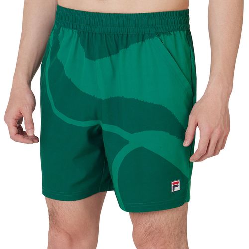 Fila Essentials Printed Short Mens Green TM431115 375
image
