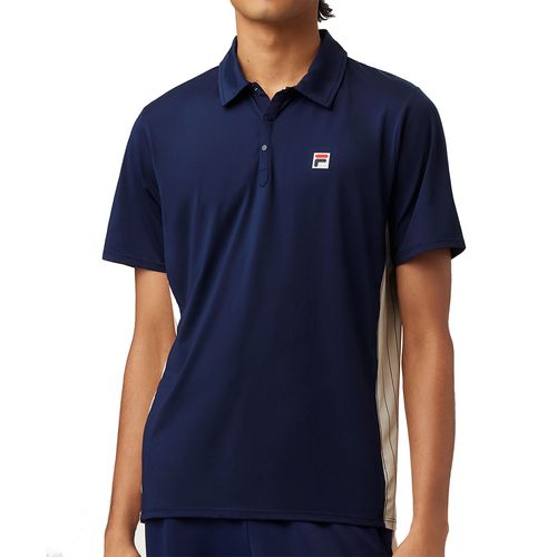 Fila Essentials Performance Iconic Settanta Polo Mens Fila Navy/Angora TM431118 492
image