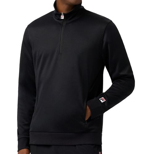 Fila Essentials 1/4 Zip Long Sleeve Mens Black TM431120 001
image