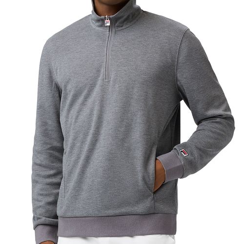 Fila Essentials 1/4 Zip Long Sleeve Mens Grey Heather TM431120 073
image
