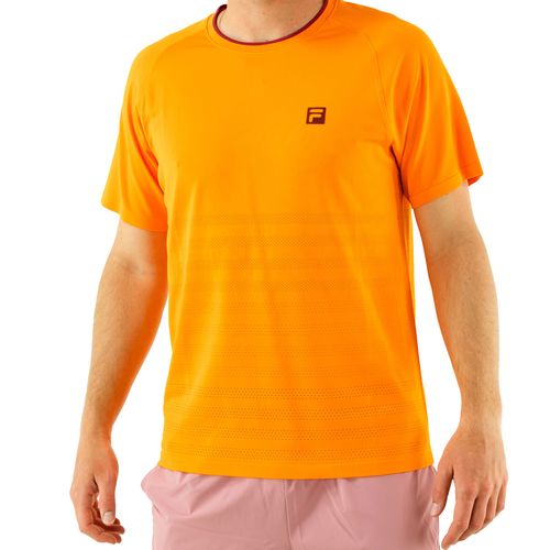 Fila Center Court Seamless Crew Mens Oriole/Tibetan Red TM511111 800
image