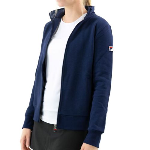 Fila Match Fleece Full Zip Jacket Womens Peacoat TW016941 412
image