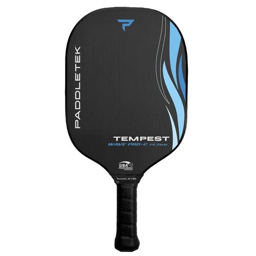 PaddleTek Tempest Wave PRO-C 14.3 DEMO Pickleball Paddle Riptide Blue TWVPC14S RPTDD
image