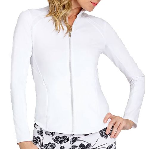 Tail Essentials Hathaway Zip Front Jacket Womens Chalk TX2901 1202image