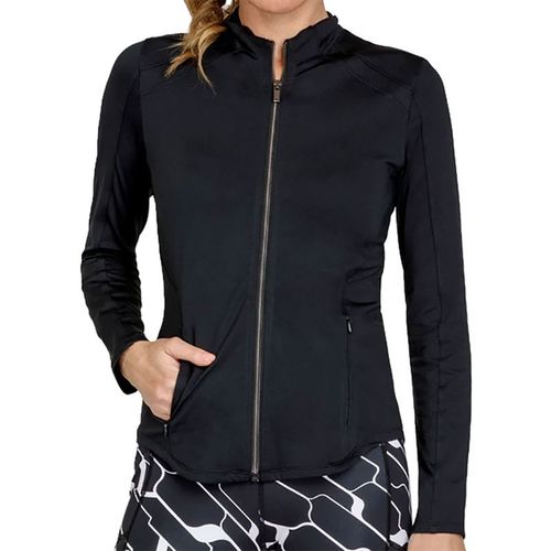 Tail Essentials Hathaway Zip Front Jacket Womens Onyx TX2901 9003image