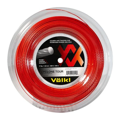 Volkl Cyclone Tour 17G (1.25mm) Tennis String REEL 660 Red V22120image