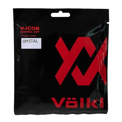 Volkl V-Icon Crystal Natural Gut 17g (1.25mm) Tennis String Clearimage