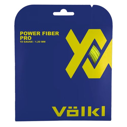 Volkl Power Fiber Pro 18G (1.20mm) Tennis String Yellowimage