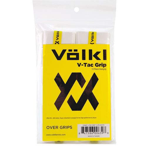 Volkl V-Tac Overgrip 12 Pack - Whiteimage