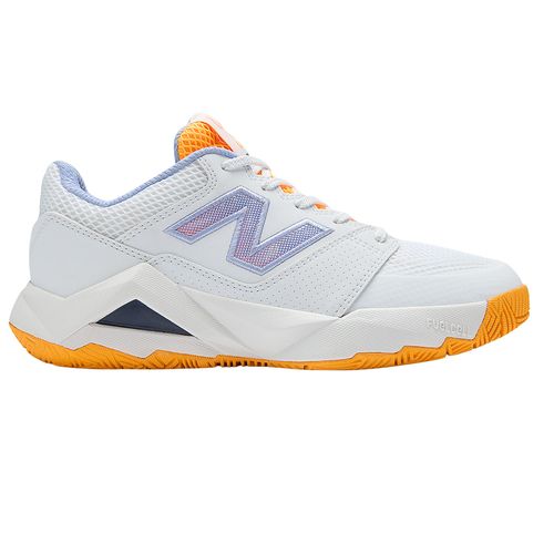 New Balance Coco Delray Womens Tennis Shoe D Width Apollo Gold/Boysenberry WCHCODAO Dimage
