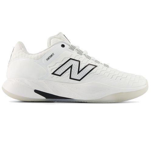 New Balance Fresh Foam X CT-Rally v2 Womens Tennis Shoe B Width White/Black/Gum WCHRALC2 B
image