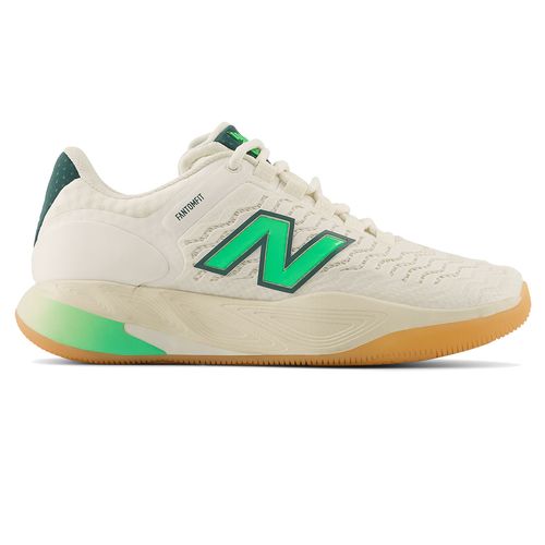 New Balance Fresh Foam X CT-Rally v2 Womens Tennis Shoe D Width White/Lime Leaf WCHRALG2 D
image