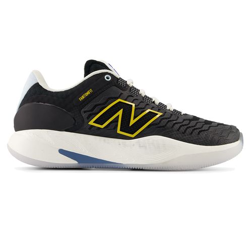 New Balance Fresh Foam X CT-Rally v2 Womens Tennis Shoe B Width Black/White/Apollo Gold WCHRALP2 B
image