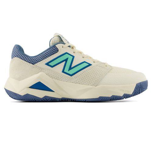 New Balance Coco Delray Womens Tennis Shoe B Width Angora/Blue WCOD66F Bimage