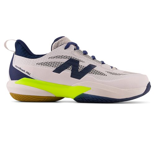 New Balance Net Rush Womens Pickleball Shoe D Width Pink Granite WHNET2M4 Dimage