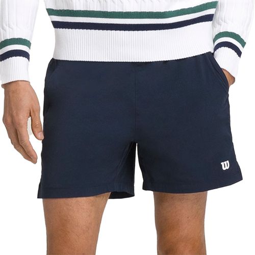Wilson Tennis 6 inch Volley Short Mens Classic Navy WM00008331 DBC
image